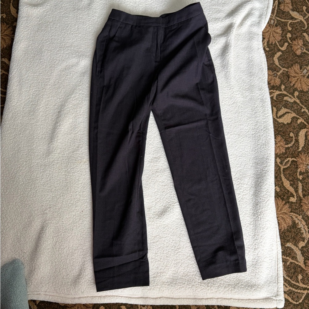H&M Women's Navy Straight Leg Pants